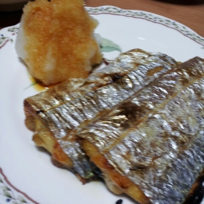 太刀魚塩焼き